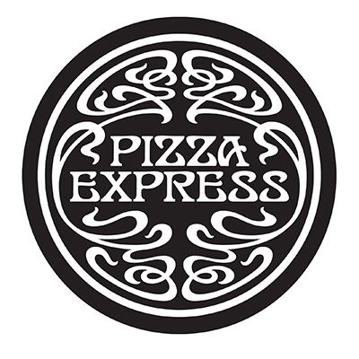 The Pizza Express Logo.