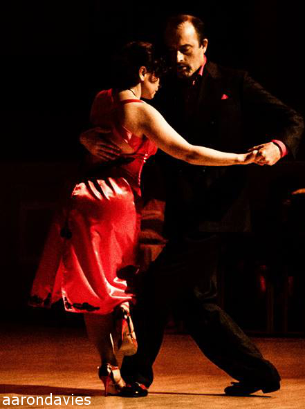 Jolanta and Adrian dancing canyengue.